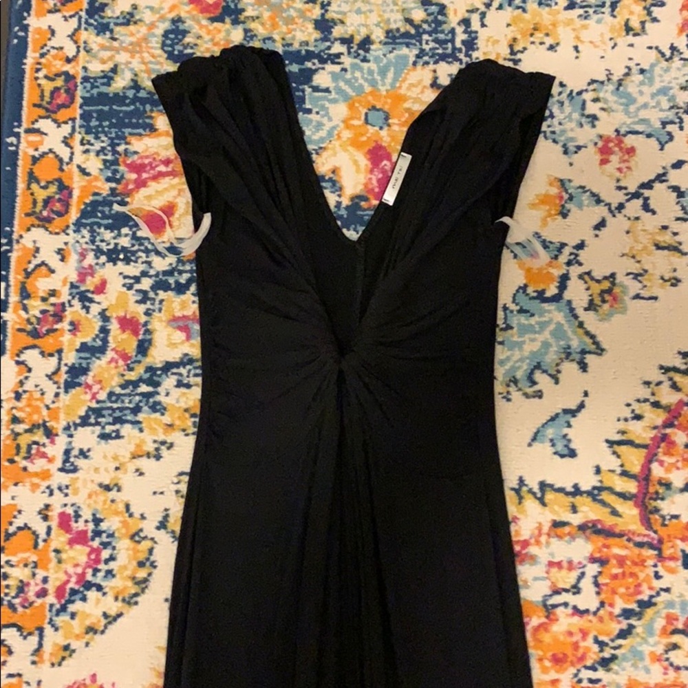 Long black dress
